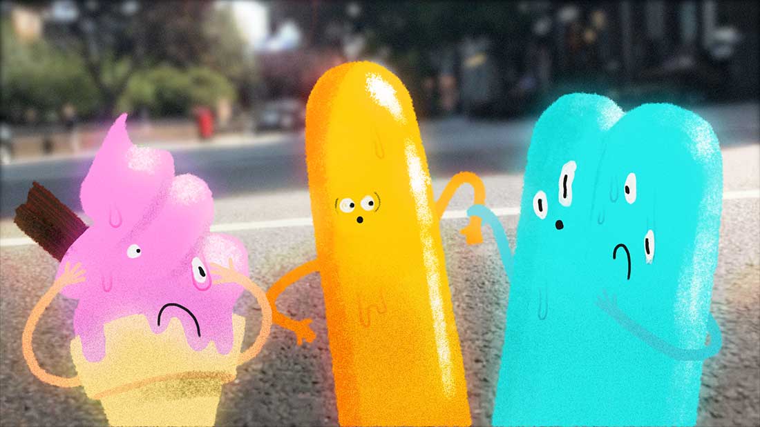 OPPO Ice Cream Felix Massie animation