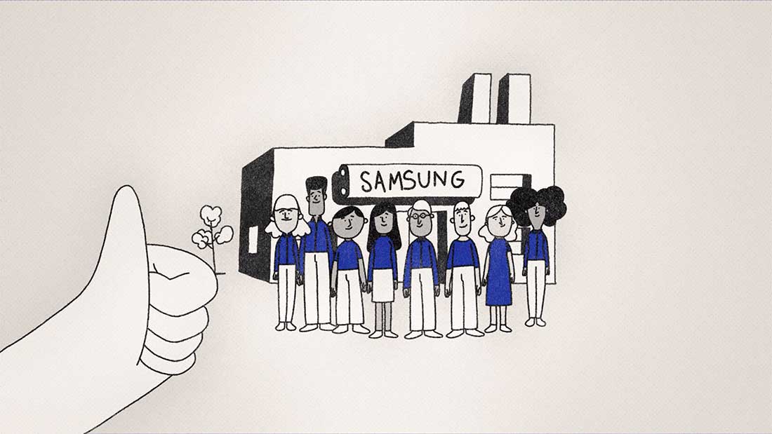 Samsung Moon Felix Massie 2D animation
