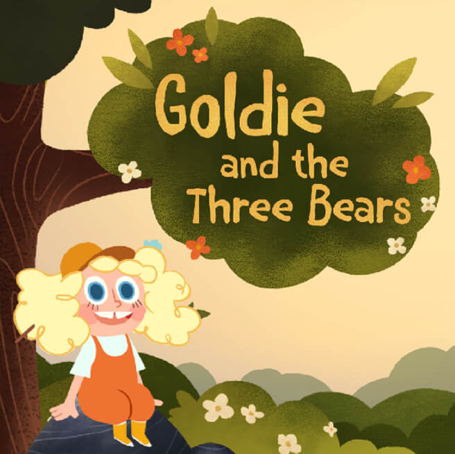 Nexus Studios Goldie Three Bears Facebook Portal StoryTime